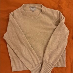 J. Crew women’s  Beige Crewneck Sweater